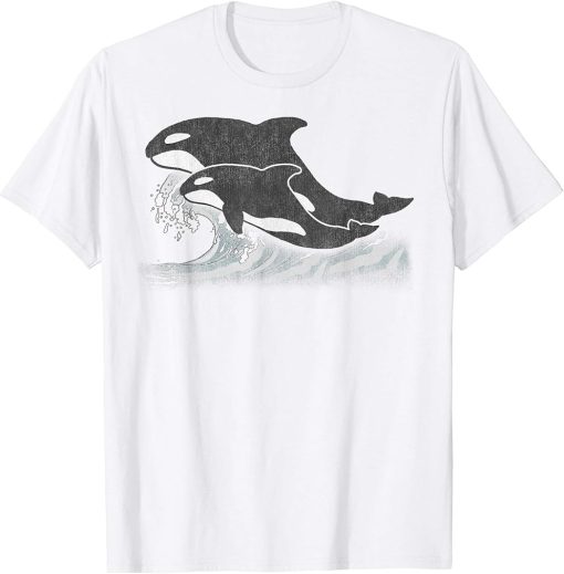 Earth Day Orca Ocean Jump T-Shirt